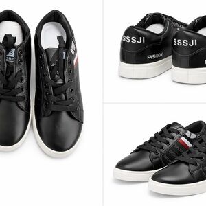 Black Casual Sneakers